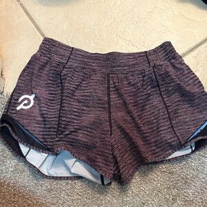 Peloton lululemon running shorts